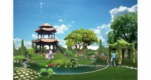 Sân vườn biệt thự -Tỉnh Bình Dương